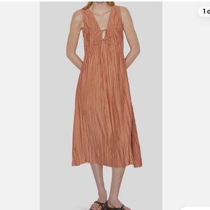 Frame Women's Terracotta Midi Dress